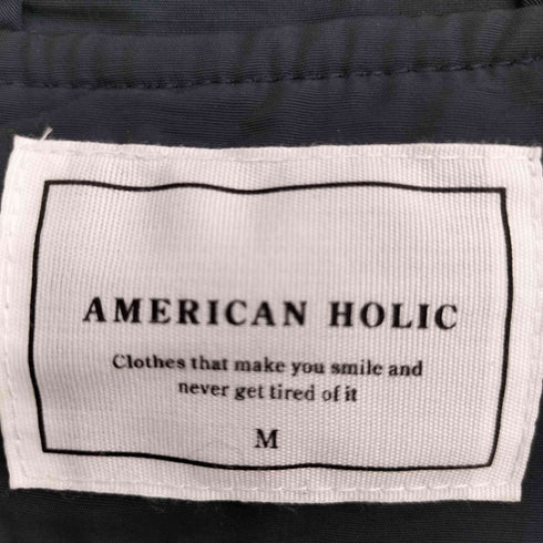 アメリカンホリック AMERICAN HOLIC 花粉防止 撥水加工 マウンテンパーカー レディース JPN:M
